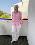 Sonja Shirt i rosa ekstra vinkel, skjorte fra A-view hos Image Mandal