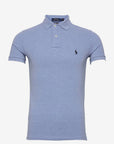 Polo Ralph Lauren Custom Slim Fit Mesh polo – liggende packshot forfra
