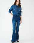 Ivy Copenhagen Ann Charlotte Earth jeans – forfra på modell
