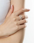 Alvy - Twist Ring Stainless Steel