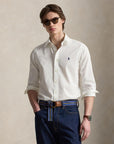 Woven-Sport Shirt-Shirt i white, skjorte fra Polo Ralph Lauren, sett fra siden – Image Mandal
