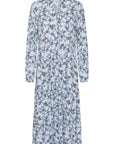 Edasz Maxi Dress i skyway eclipse spring blomstret i viskose, kjole fra Saint Tropez hos Image Mandal