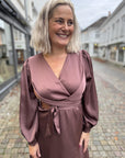 rimini heavy sateen dress