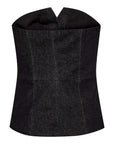 Helimacc Corsage Top i Black, overdel fra Co'couture hos Image Mandal
