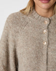 Benuta Fluffy Knit Cardigan