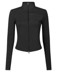 Nolana Zip Blouse i Black fra Neo Noir hos Image Mandal
