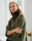 Ariya Paisley Knit Scarf