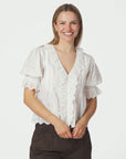 Talise Emb Blouse
