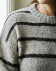 Roeme Fluffy Stripe Knit
