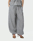 Roxane Balloon Check Pants