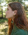 Piper - Statement Stud Earrings Stainless Steel bakfra, tilbehør fra Timi Of Sweden hos Image Mandal