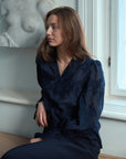 Amara Big Embroidery Blouse