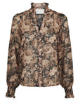 Delsie Vintage Flower Shirt