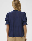 Kristelsz Shirt på modell, skjorte fra Saint Tropez hos Image Mandal