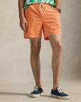 Woven-Shorts i oransje bakfra, shorts fra Polo Ralph Lauren hos Image Mandal