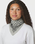 Ariya Paisley Knit Scarf