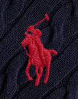 Long-Sleeve Driver Crewneck Pullover i blå stylet antrekk, genser fra Polo Ralph Lauren hos Image Mandal