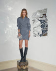 Lyviacc Pin Wrap Dress