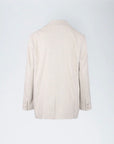 Halima Blazer i beige bakfra, blazer fra Urban Pioneers hos Image Mandal