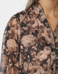 Delsie Vintage Flower Shirt