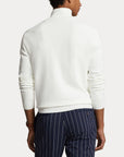 Long-Sleeve Half-Zip Pullover i hvit alternativt utsnitt, genser fra Polo Ralph Lauren hos Image Mandal