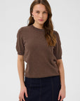 Milasz Pointelle Ss Pullover