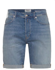 Rbj.981 Short Ma981y.000.685 194 i medium blue, shorts fra Replay, detaljbilde – Image Mandal