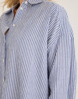 Sonja New Shirt i marineblå bakfra, skjorte fra A-view hos Image Mandal