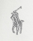 Long-Sleeve Half-Zip Pullover i hvit detaljbilde, genser fra Polo Ralph Lauren hos Image Mandal
