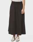 yara long poplin skirt
