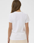 Reannasz T-shirt i bright hvit bakfra, t-skjorte fra Saint Tropez hos Image Mandal