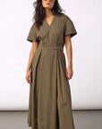 Elaracc Ss Wrap Dress