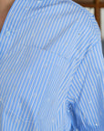 Dalma Decoration Shirt i Light Blue, skjorte fra Neo Noir hos Image Mandal