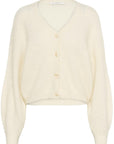 debbie cardigan i egret, cardigans fra Gestuz – Image Mandal