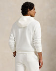 Long-Sleeve Hoodie i wht/blk pp bakfra, genser fra Polo Ralph Lauren hos Image Mandal