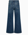 Ivy Medina Cropped Jeans Wash Turin i blå stylet antrekk, bukse fra Ivy Copenhagen hos Image Mandal