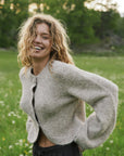 Gio Fluffy Knit Cardigan