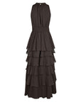 Marli Solid Chiffon Dress ekstra vinkel, kjole fra Neo Noir hos Image Mandal