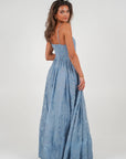 Cosette Dress - Blue Lace i blå stylet antrekk, kjole fra Golightly hos Image Mandal