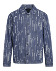 Joaquin Overshirt i dark denim i bomull, yttertøy fra Urban Pioneers hos Image Mandal