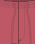 Woven Shorts i nantkt rød sett fra siden, shorts fra Polo Ralph Lauren hos Image Mandal