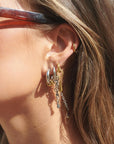 Luna - Hoops Stud Earrings Stainless Steel