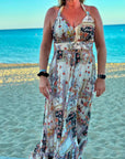 pearl bohemian dress