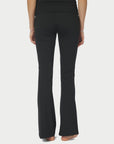 Ulianna Leggings Pants i sort nærbilde av detaljer, underdel fra Neo Noir hos Image Mandal