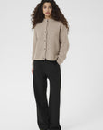 Alphagz Short Cardigan Noos alternativt utsnitt, cardigan fra Gestuz hos Image Mandal