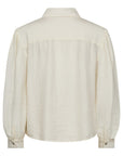 Gloriacc Shirt i offwhite sett fra siden, bluse fra Co'couture hos Image Mandal