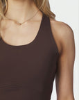 Dutta Top i Chocolate Brown fra Neo Noir hos Image Mandal