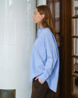 Dalma Decoration Shirt i Light Blue, skjorte fra Neo Noir hos Image Mandal