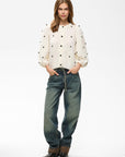 Gzalpha Dot Cardigan