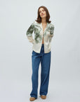 Cania M Blouse i grønn i viskose, bluse fra MBYM hos Image Mandal